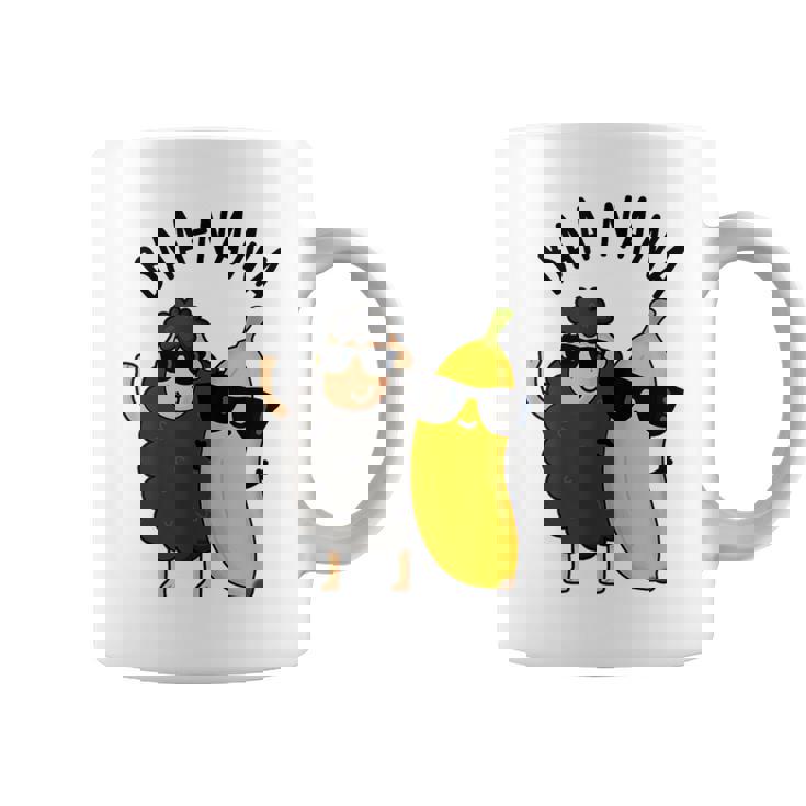 Baa-Nana おもしろバナナ羊しゃれ コーヒーマグ