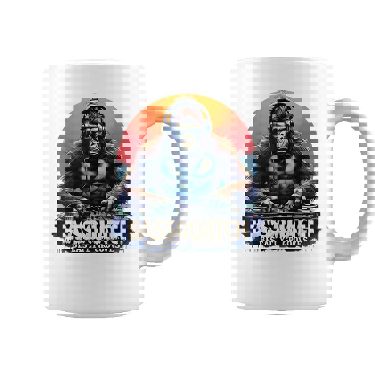 Bassquatch – Groovyasquatch Djデザイン 音楽愛好家向け コーヒーマグ