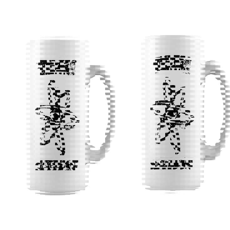 Big Bang Theory ロゴ チーム シェルドン アトム ライト コーヒーマグ