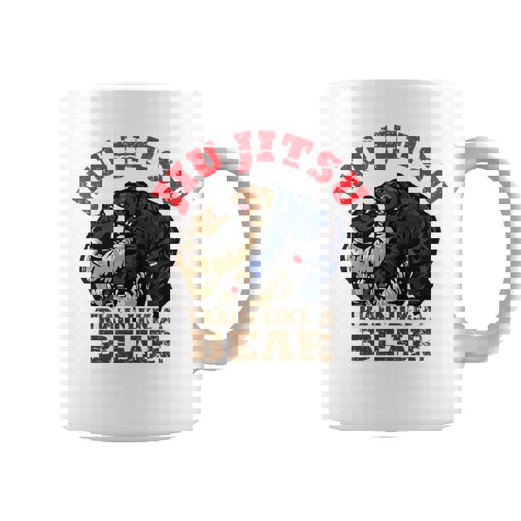 Bjj ブラジリアン柔術 クマのようにトレーニング コーヒーマグ