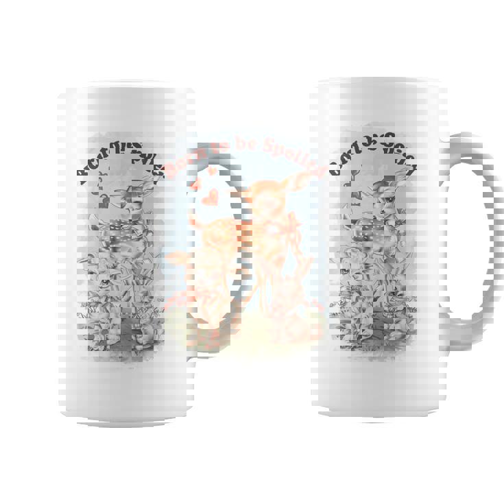 Born To Bepoiled Cute Animal Illustration 長袖tシャツ コーヒーマグ