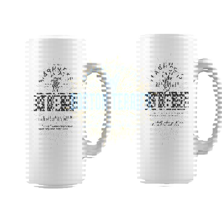 Boston Terrierギフトヴィンテージボストン・テリア コーヒーマグ