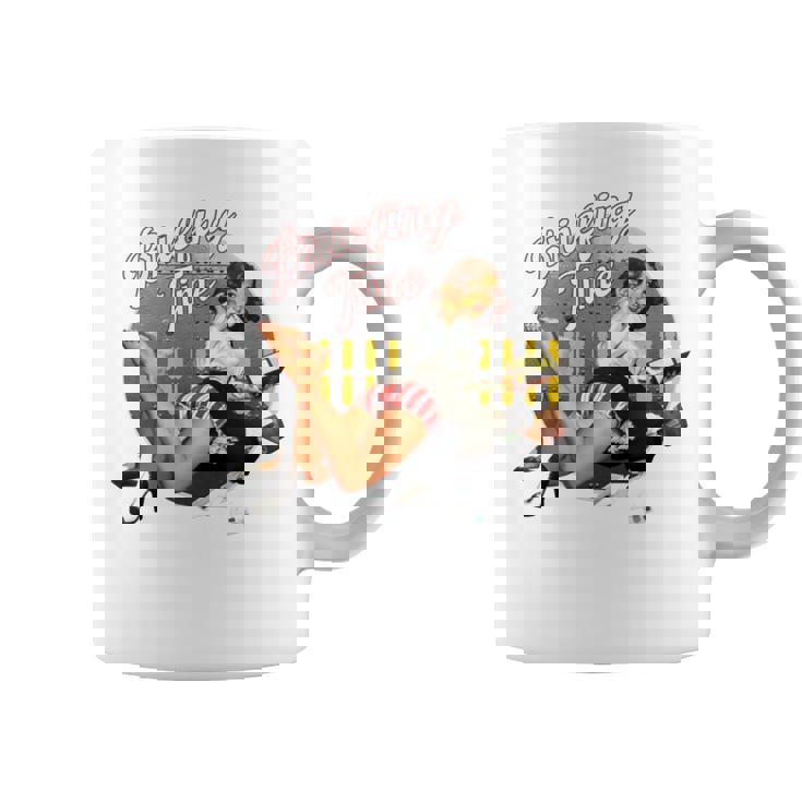 Briefing Time クラシックなボンバーノーズアートスタイル 長袖tシャツ コーヒーマグ