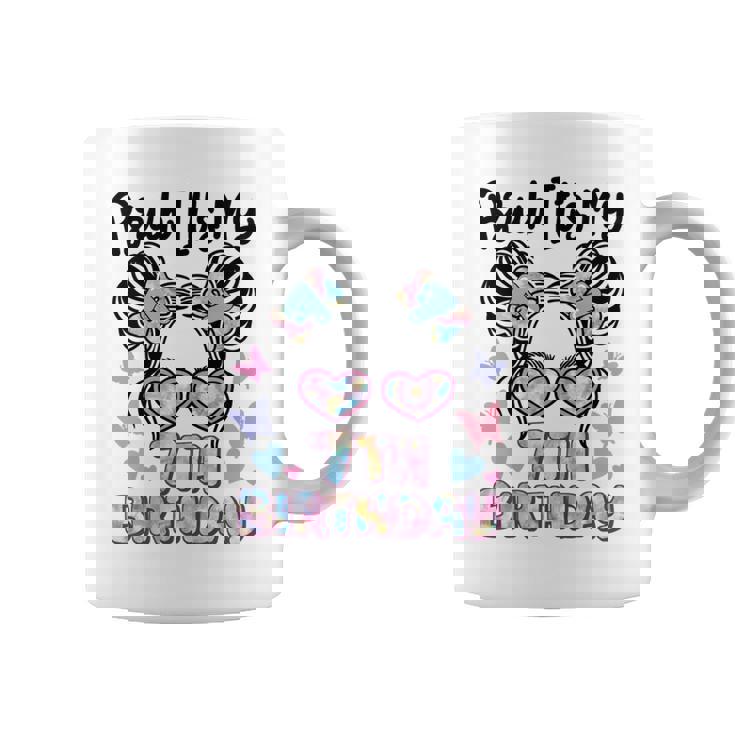 Bruh It's My 7Th Birthday レトロ キッズ 7歳 誕生日 女の子 長袖tシャツ コーヒーマグ