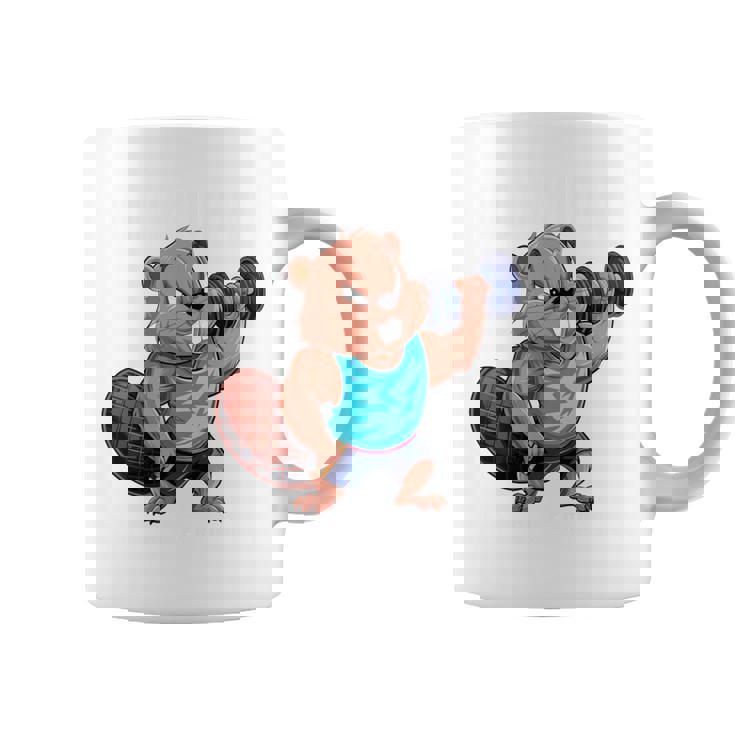 Bóbr Kurwa Gym Fitness Meme ボディービルダー&パンパー 長袖tシャツ コーヒーマグ