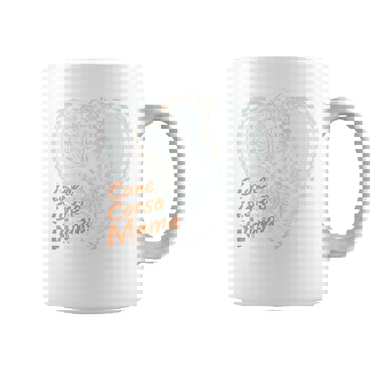 Cane Corso Dog Mother's Day Mom Mama Grandma Heart Love Coffee Mug