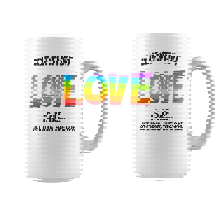 Celebrating Love Lgbtq ゲイプライドグッズ レズビアンレインボー コーヒーマグ