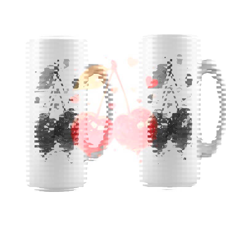 Cerezas Coquette Chica Aesthetic Taza de café