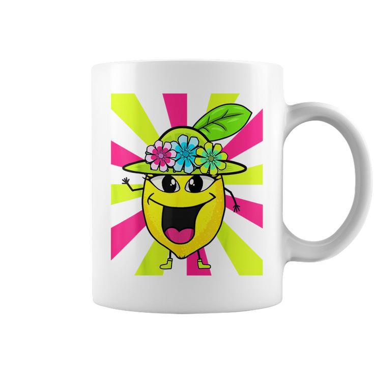 Citron Rétro Enfant Drôle Drôle Citron Fruitintage Tasse