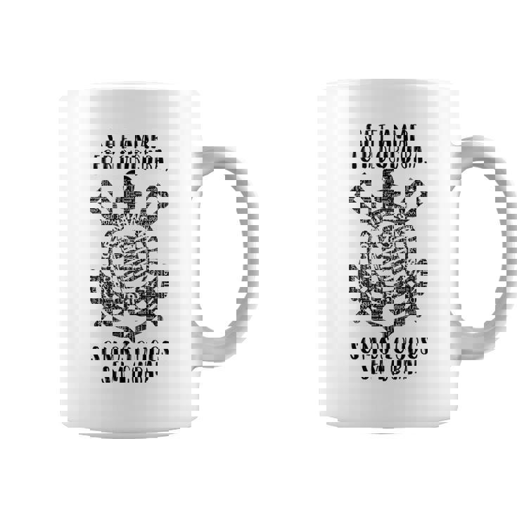 Corinthiansomos Loucos ホワイト コーヒーマグ