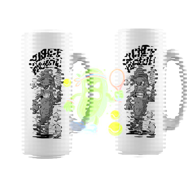 Crushed It You Big Dill Pickle Tennis コーヒーマグ