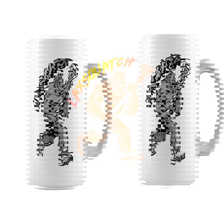 D-Pole Longtick Bigfoot Lacrosse Player Laxsquatch コーヒーマグ