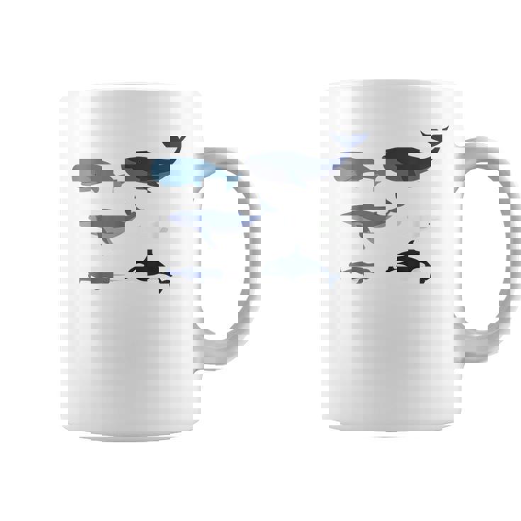 De Ballena Para Los Amantes De Las Ballenas Azul Beluga Orca Y Más Taza de café