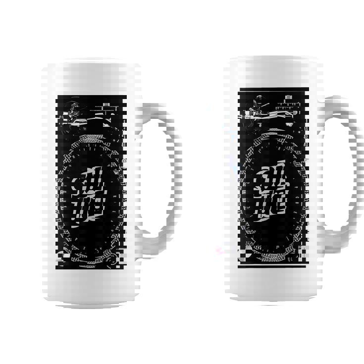 Dj ターンテーブル バトルレコードプレーヤー ディスク ジョッキー ミュージックディスコ コーヒーマグ