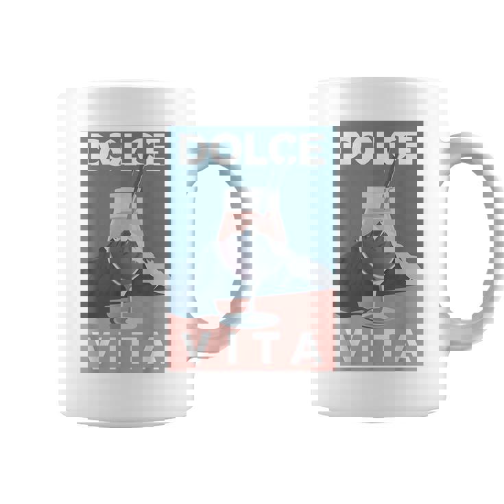 Dolceita Aesthetic Painting Italia Mountains Hikingpritz コーヒーマグ