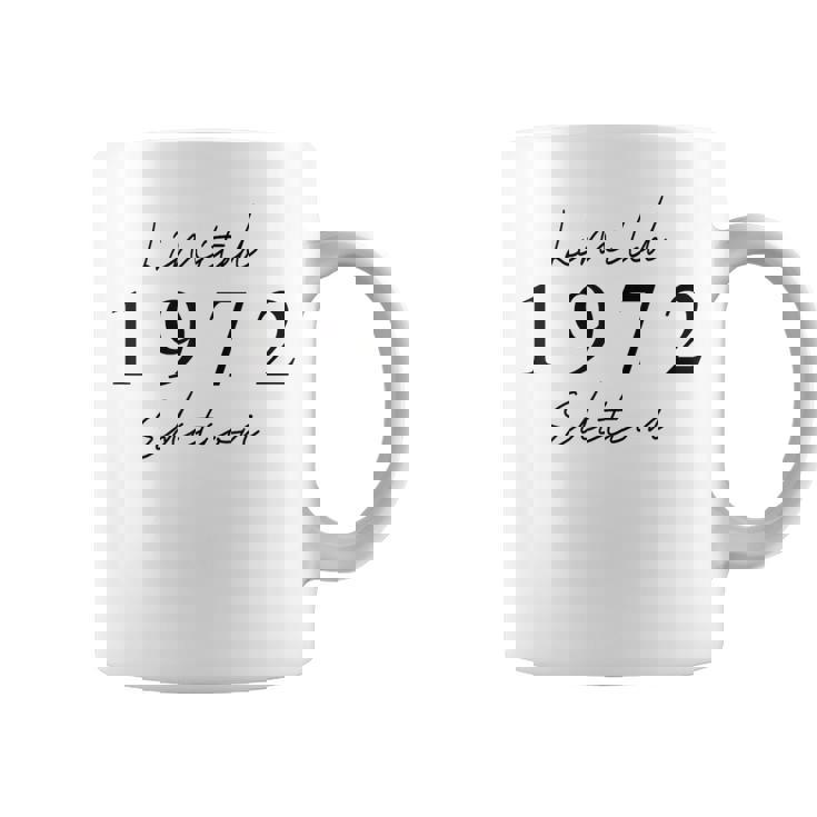 Édition Limitée 1972 Anniversaire 1972 Born 1972Intage Tasse