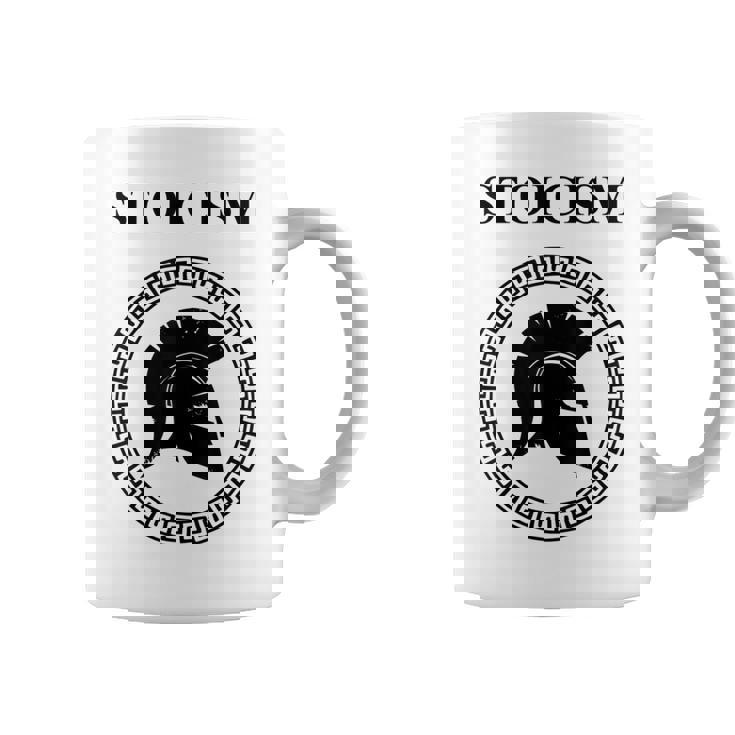 Estoicismo Filosofíairtudes Guerreras Antiguas Taza de café