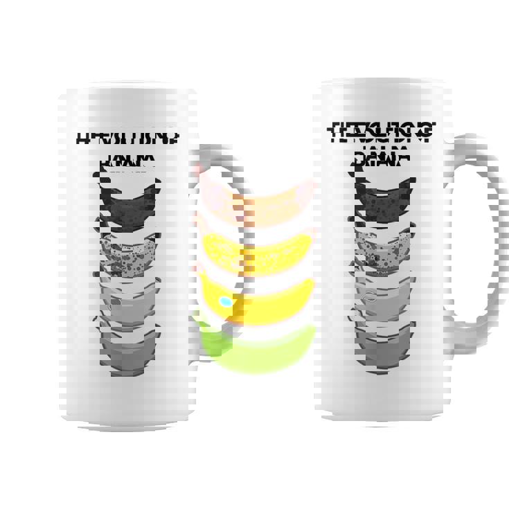 The Evolution Of Banana Novelty Graphic & Cool s コーヒーマグ