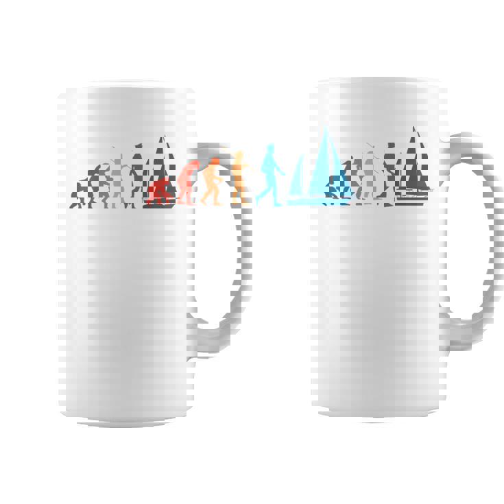 Evolution Graphic ヨット 船長 セーリング 海 ボート ヨット コーヒーマグ
