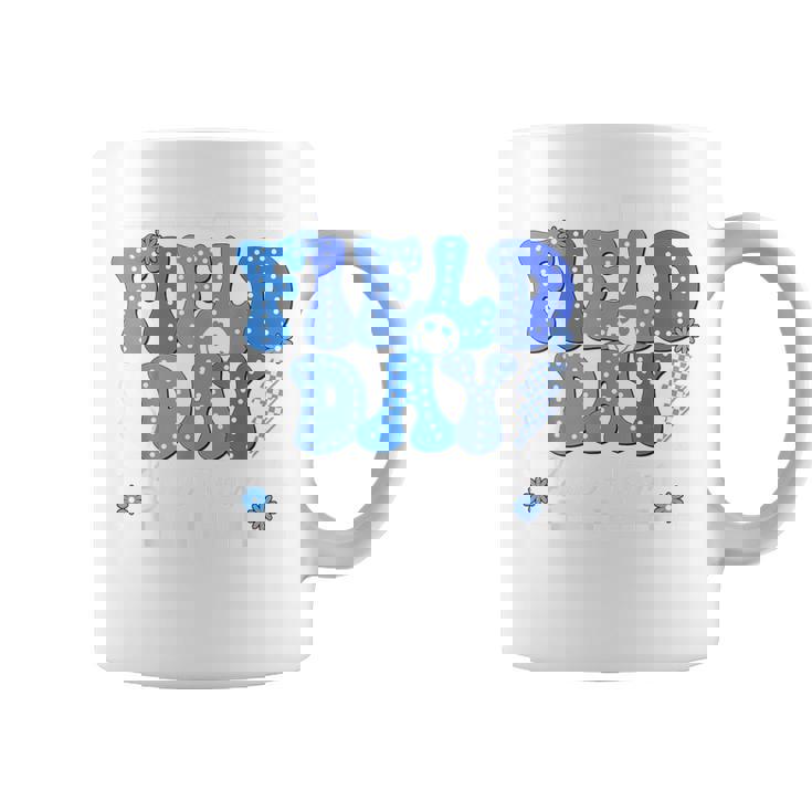 Field Day Trip Blue Team Color Game Competition Boys Girls Coffee Mug