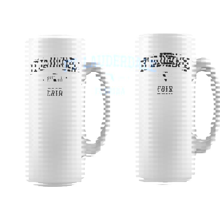 Ft Lauderdale スポーツアパレル フィットネス レトロ コーヒーマグ