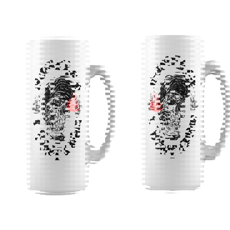 Fun Fact I Don't Care Skeleton Sarcastic On Back Coffee Mug
