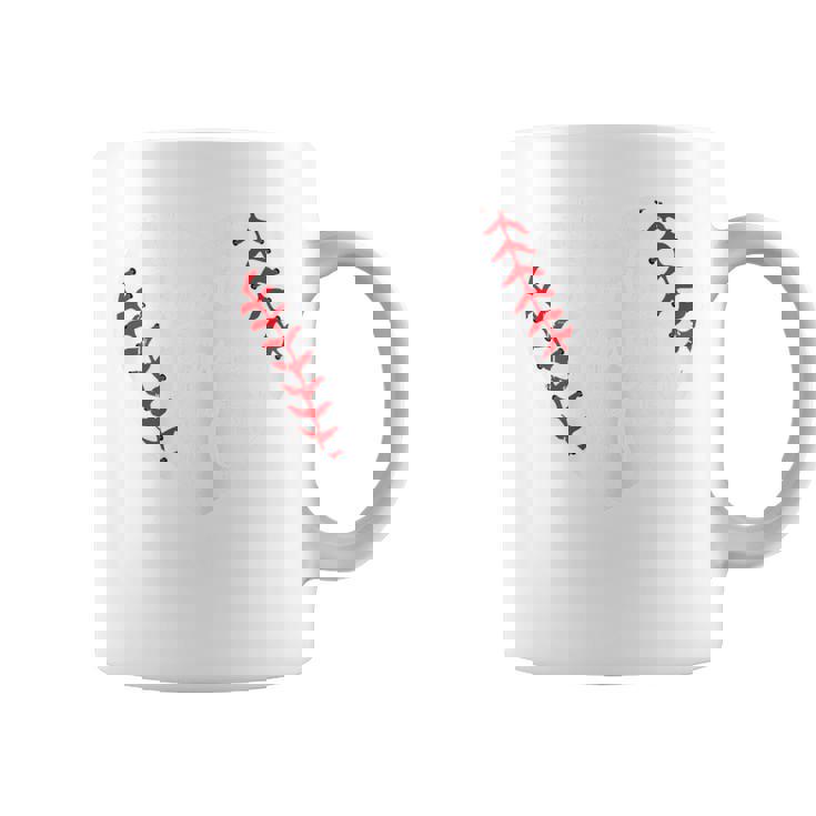 My Favorite Player Calls Me Gaga Baseball Heart Coffee Mug