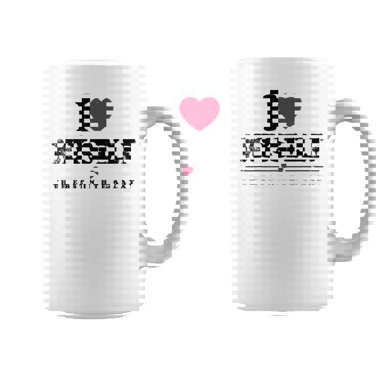 I Love Myself I Heart Myself コーヒーマグ