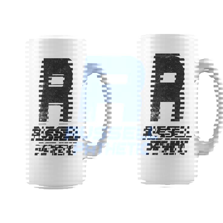 Russell Pathetic Unathletic プットダウン&インシュルト コーヒーマグ