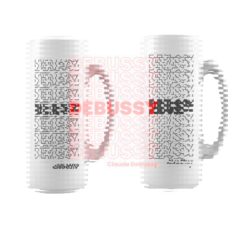 クロード ドビュッシー クラシック音楽作曲家 Thank You Meme コーヒーマグ