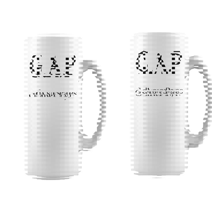 GAP 神は祈りに答えてくださる 長袖tシャツ コーヒーマグ