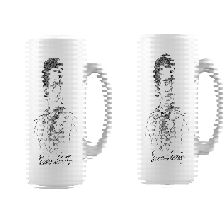 Gustav Mahler グスタフ・マーラー オーストリアの作曲家、指揮者。 音楽 コーヒーマグ