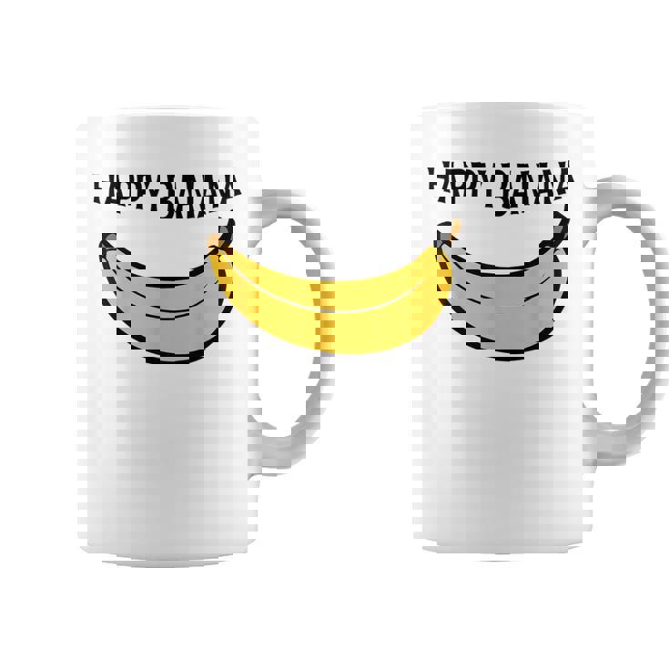 Happy Banana ファニーバナナラブ フルーツバナナ スマイリーフェイス コーヒーマグ