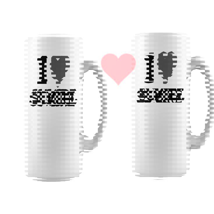 I Heartumire 名 I Love パーソナライズ コーヒーマグ