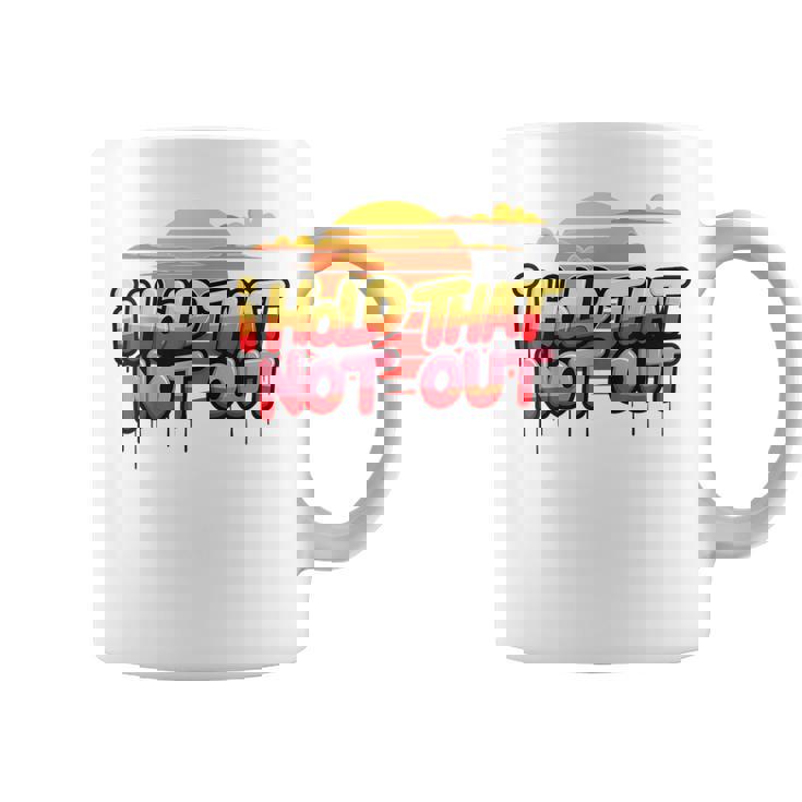 I Hold That Not Out Denglishaying コーヒーマグ