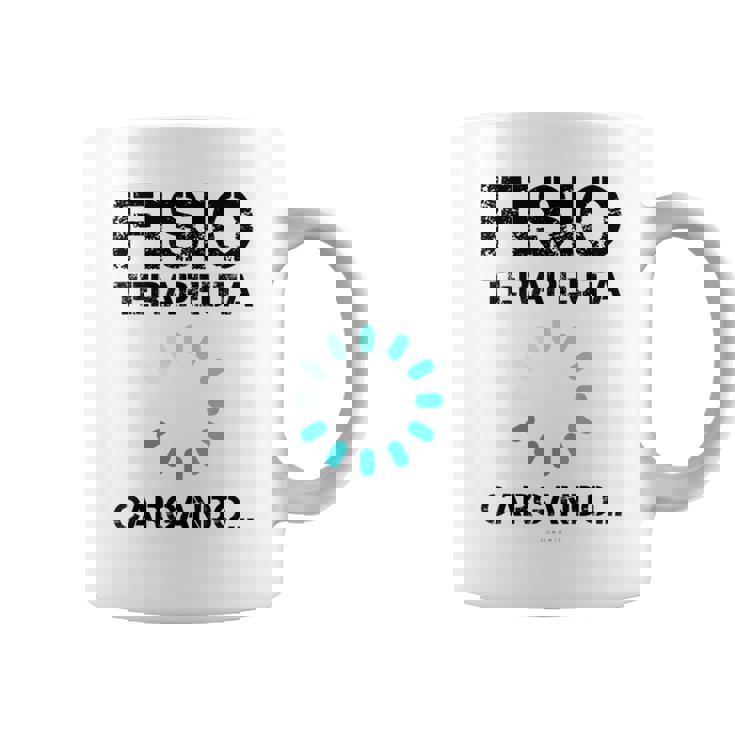 Hombre Fisio Terapeuta Cargando Regalo Hombre Manga Corta Taza de café
