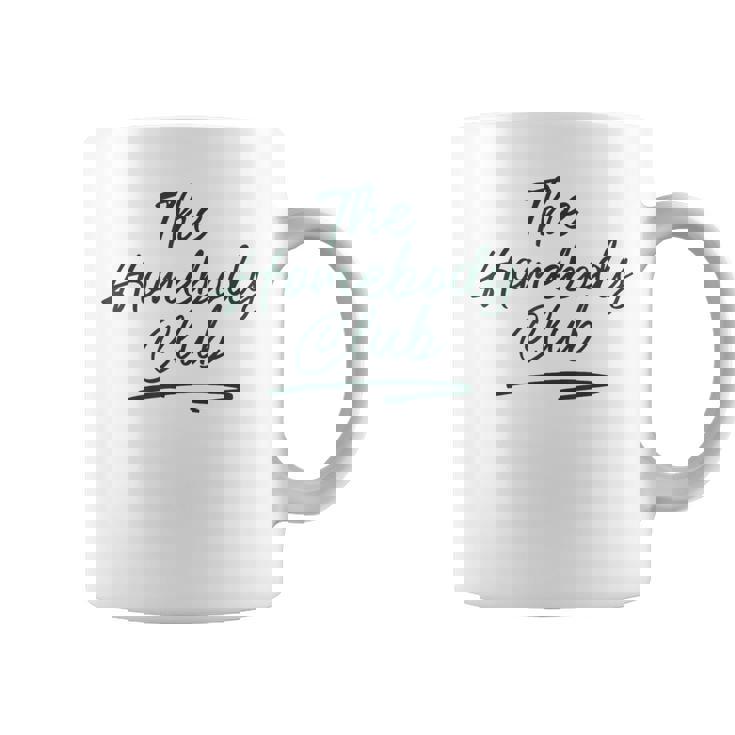 The Homebody Club 面白い 内向的 ホームライフ ママ レトロ コーヒーマグ
