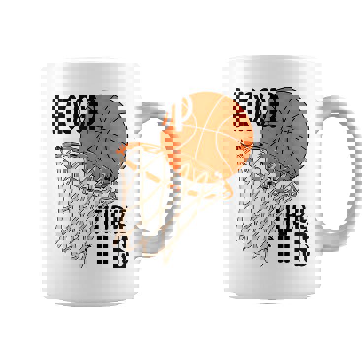 Hoop There It Is Basketball Coffee Mug