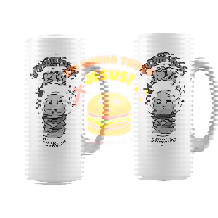 I'm Bunna Trust Jesus 箴言 クリスチャンハンバーガーしゃれ コーヒーマグ