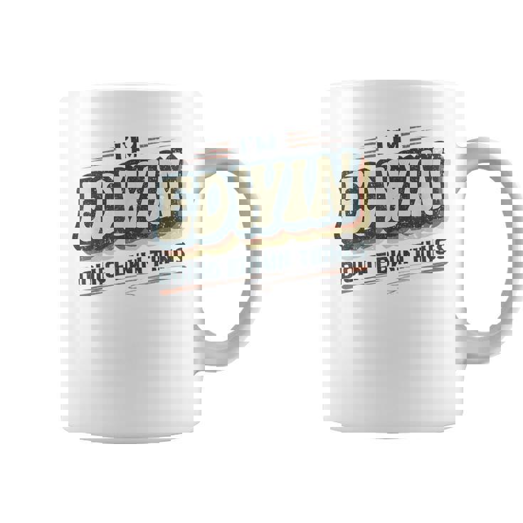 I'm Edwin Doing Edwin Things Edwin 名前 コーヒーマグ