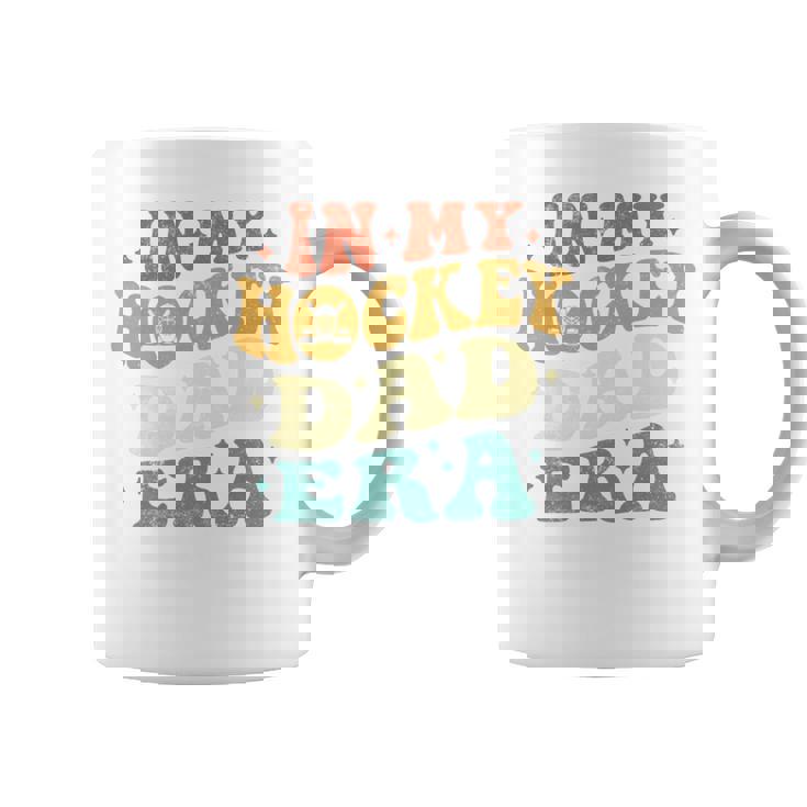 In My Hockey Dad Era ファニーホッケーお父さん ヴィンテージ 父の日 長袖tシャツ コーヒーマグ