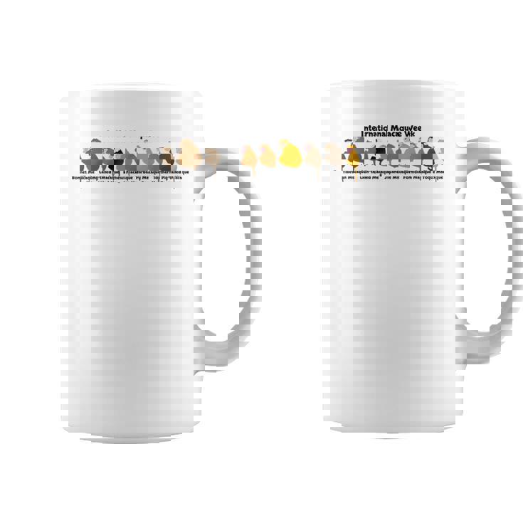 International Macaque Week 2024Er1 コーヒーマグ