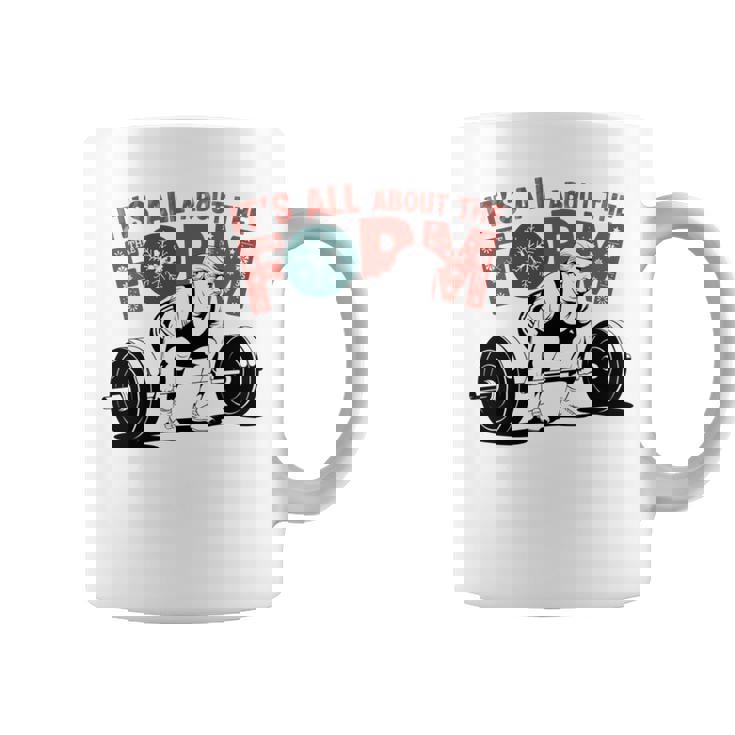 It's All About The Form デッドリフティング トランプ ワークアウト ジム 面白い 長袖tシャツ コーヒーマグ