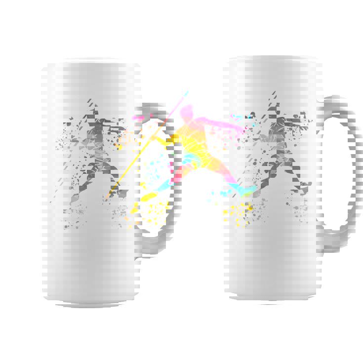 Javelin Throwe Colorsplash キッズ やり投げ コーヒーマグ