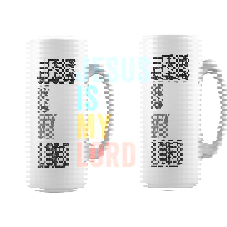 Jesus Is My Lord – Christian Faithintage Graphic コーヒーマグ