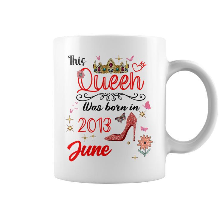 Junio 2013 Cumpleaños Esta Reina Nació En Junio 2013 Taza de café
