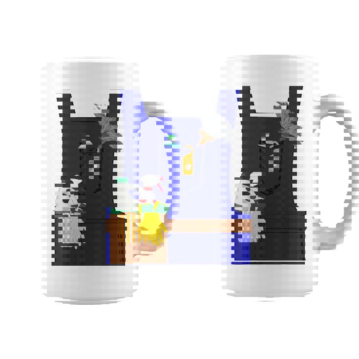 Last Minute Cleaner ハロウィンワーカーズグループコスチューム コーヒーマグ