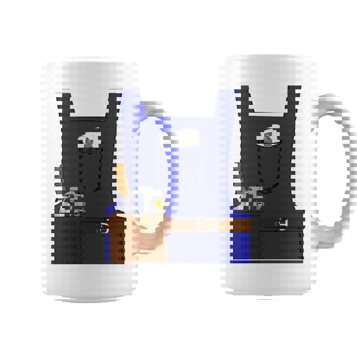 Last Minute Mason ハロウィン 労働者 グループ コスチューム 長袖tシャツ コーヒーマグ