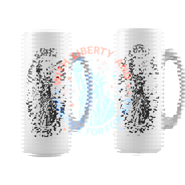 With Liberty And Justice For All Coffee Mug