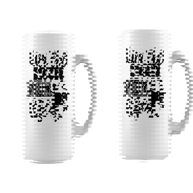 Livin' Thatoccer Mom Life ファニースポーツ 母の日 長袖tシャツ コーヒーマグ